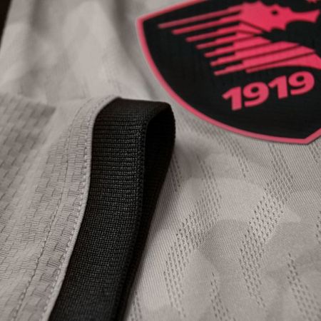 Tricou Barbati ZEUS Salernitana Maglia Special Castello Arechi Light Grey/Solar Red/Nero 527187 Maglia Special Castello Arechi imagine 8
